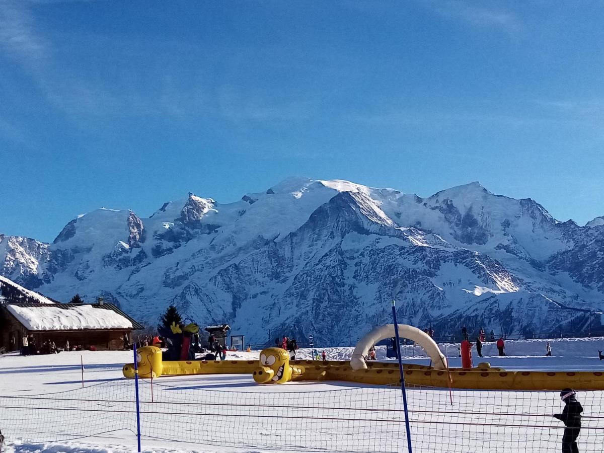 شقة Mont Etape , F2, 42 M2, Calme, Vue Mt Blanc باسي المظهر الخارجي الصورة